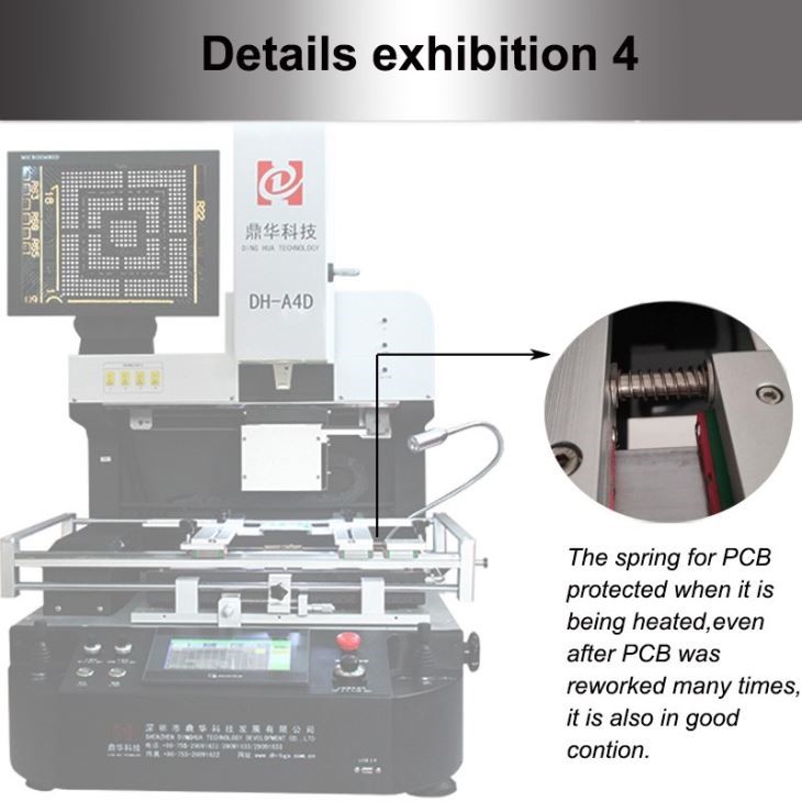 DH-A4D Quick Soldering Station For Different PCBs Including Mobile Phones And Laptops